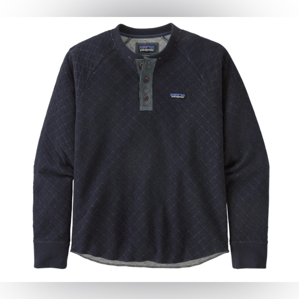 Like New Patagonia women’s wool blend Diamond quilt henley gorpcore size medium